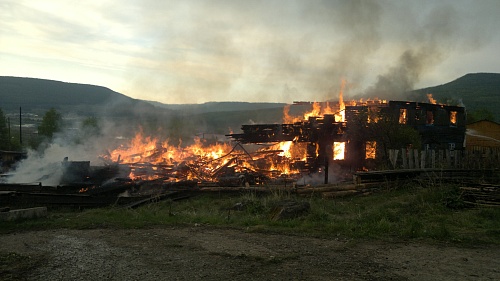 Коротко о пожарной обстановке в Иркутской области
